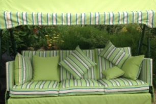 Sitting pretty: outdoor fabric to revitalise your garden