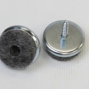 Felt on Steel Screw in Glides
